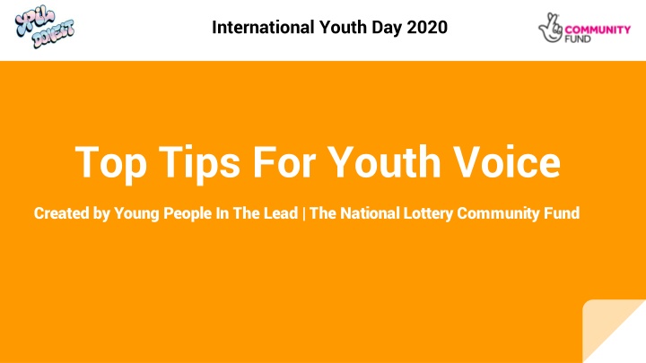 international youth day 2020