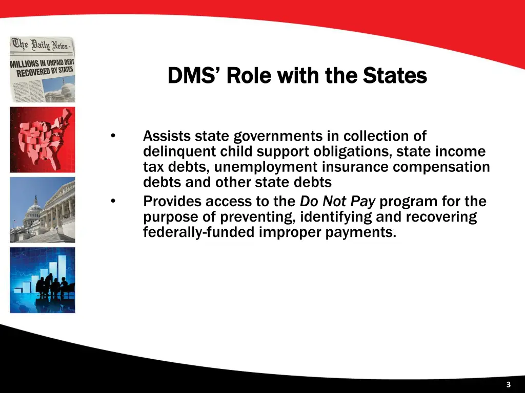 dms role with the states dms role with the states