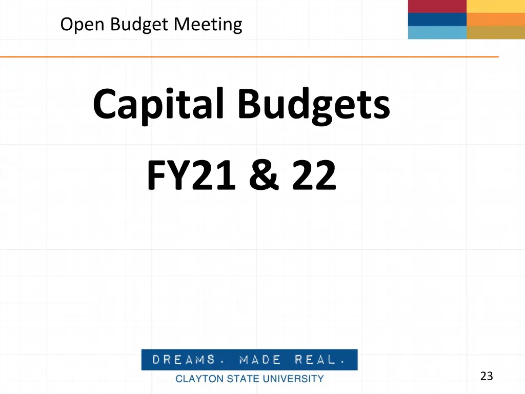 open budget meeting 14