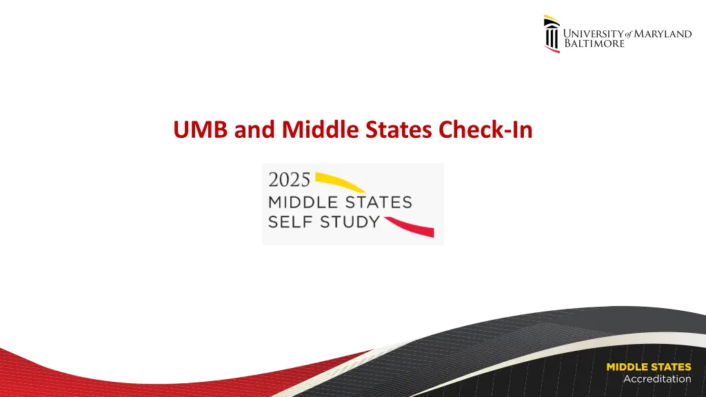 umb and middle states check in