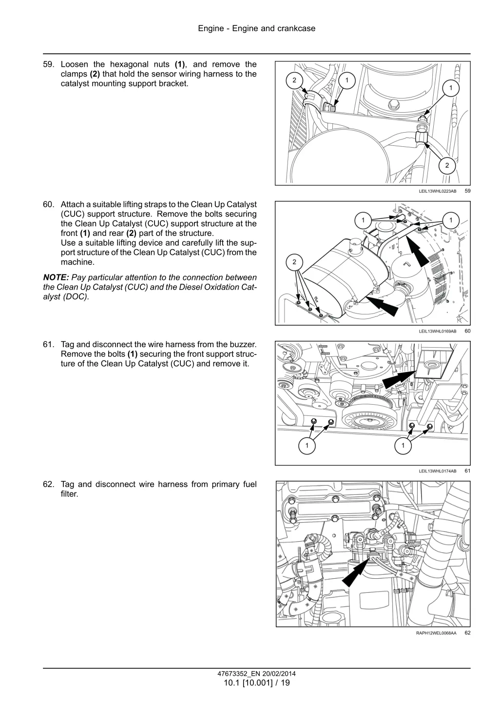 engine engine and crankcase 16