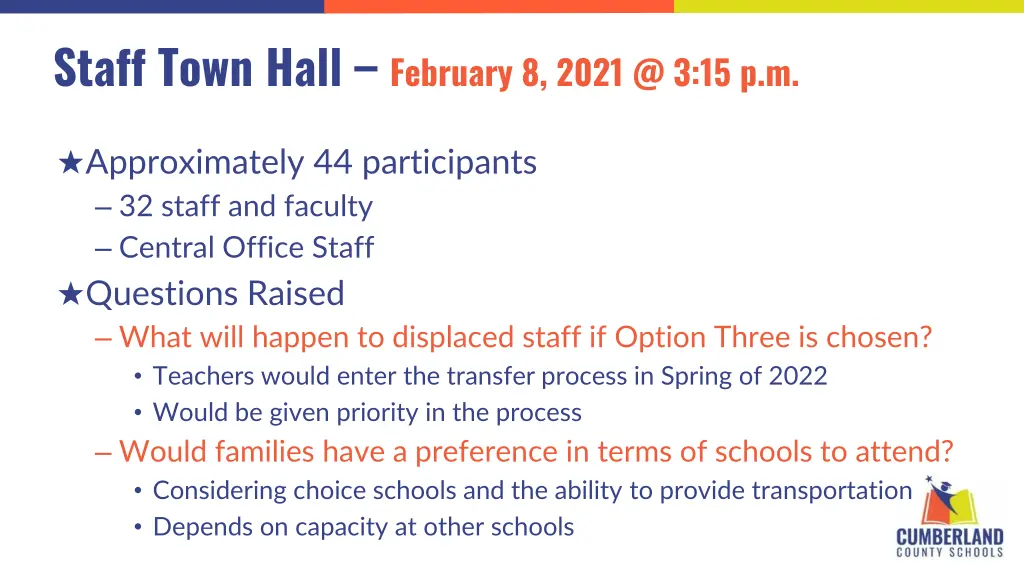 staff town hall february 8 2021 @ 3 15 p m