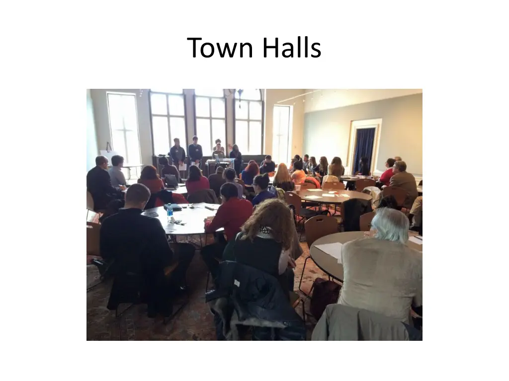 town halls