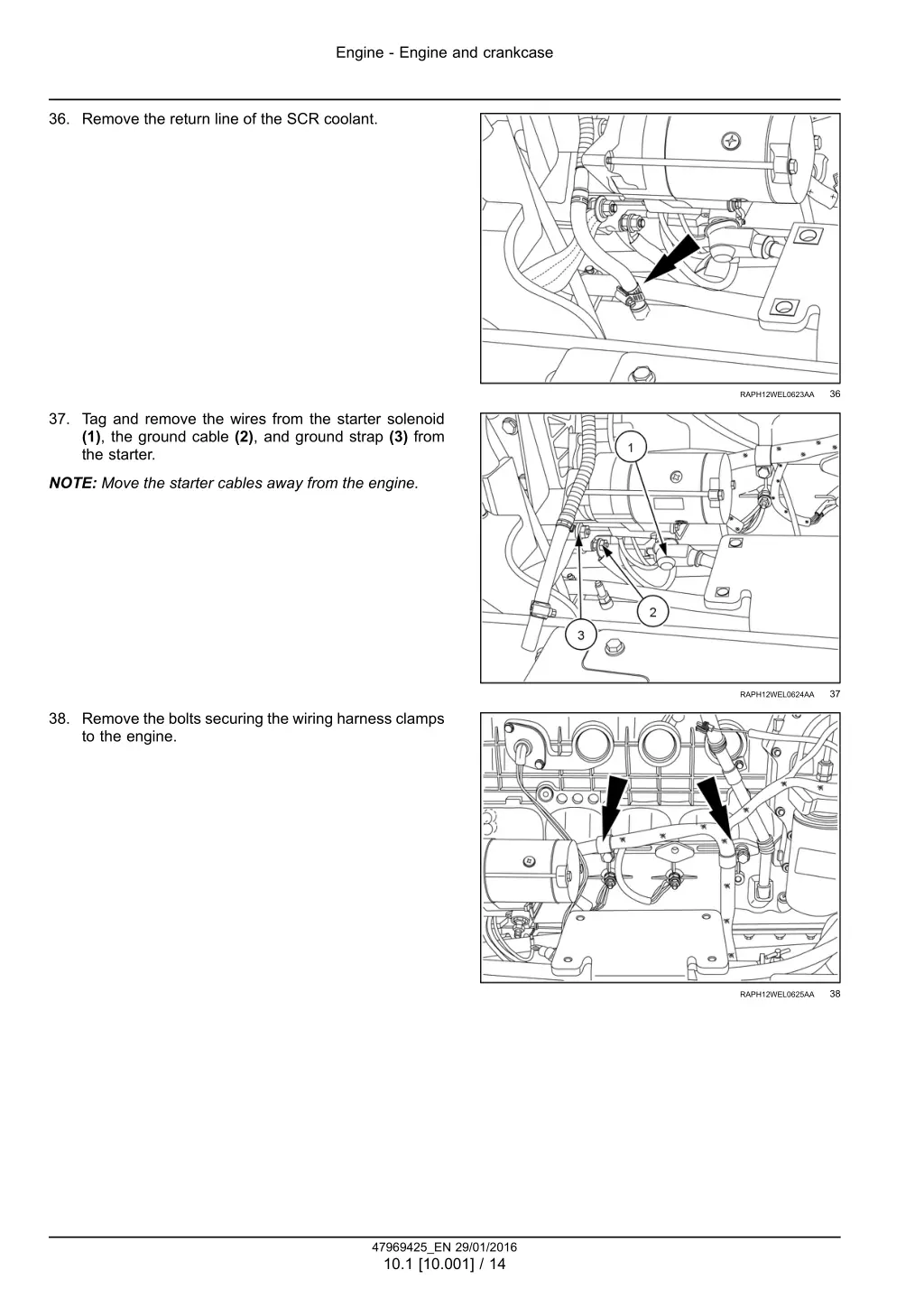 engine engine and crankcase 11