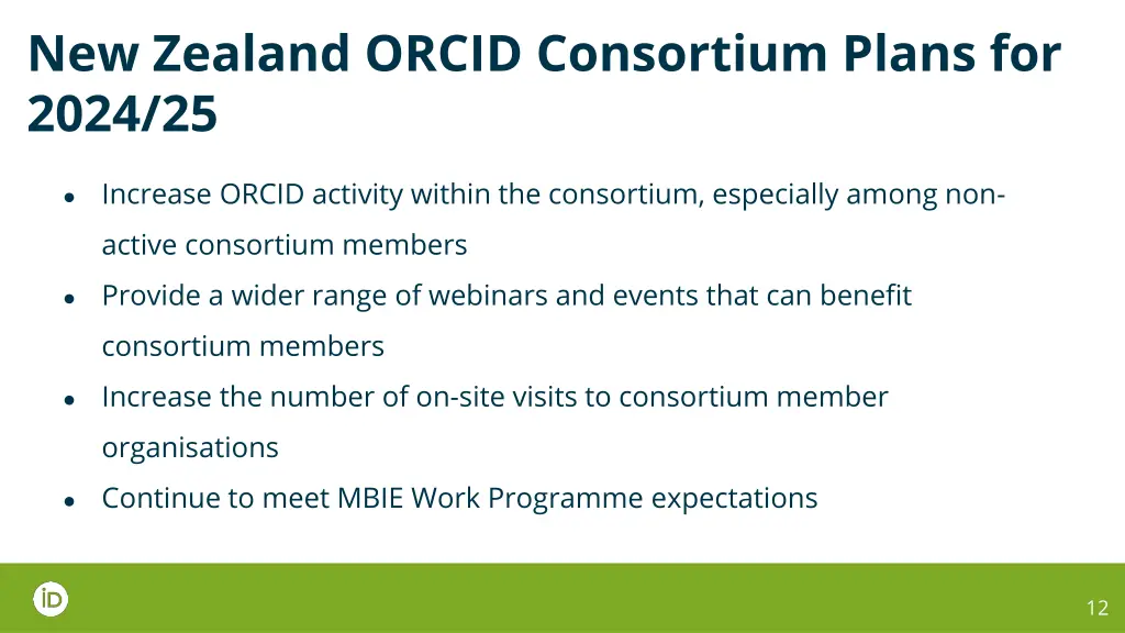 new zealand orcid consortium plans for 2024 25