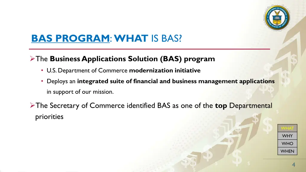 bas program what is bas