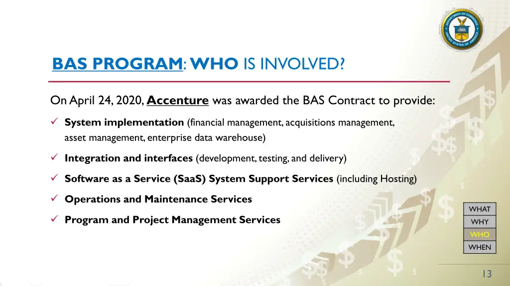 bas program who is involved 2