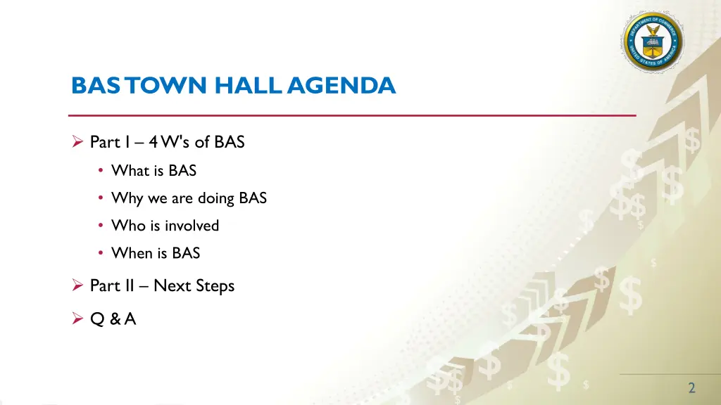 bas town hall agenda