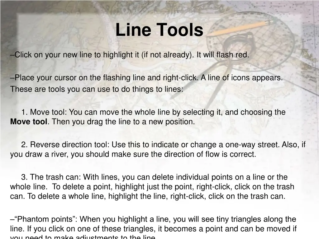 line tools