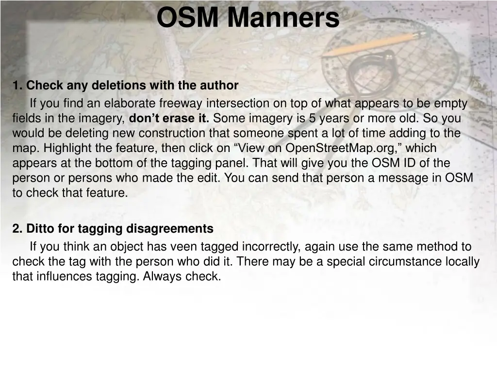 osm manners