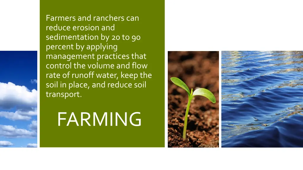 farmers and ranchers can reduceerosion