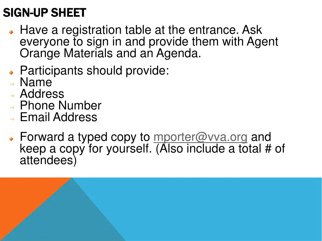 sign sign up sheet up sheet have a registration