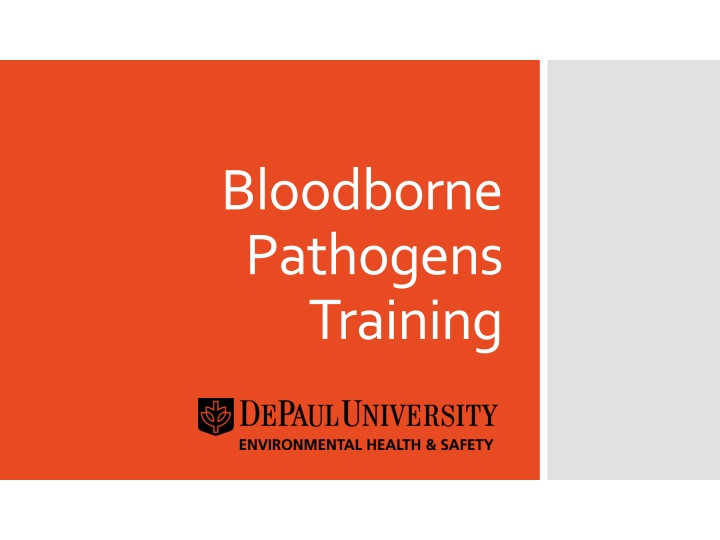 bloodborne pathogens training