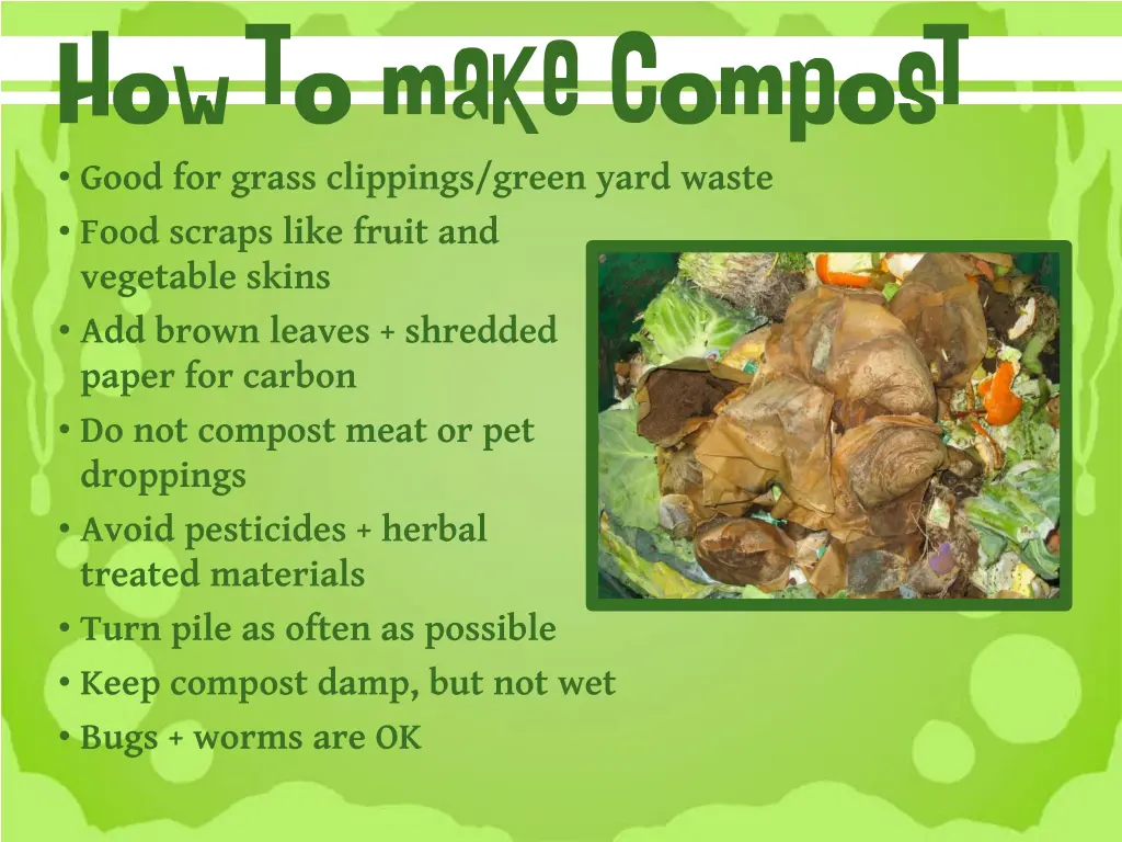 how to make compost good for grass clippings