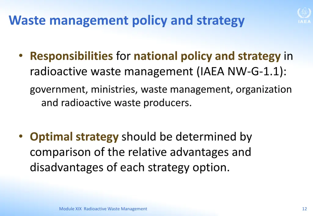 waste management policy and strategy 1