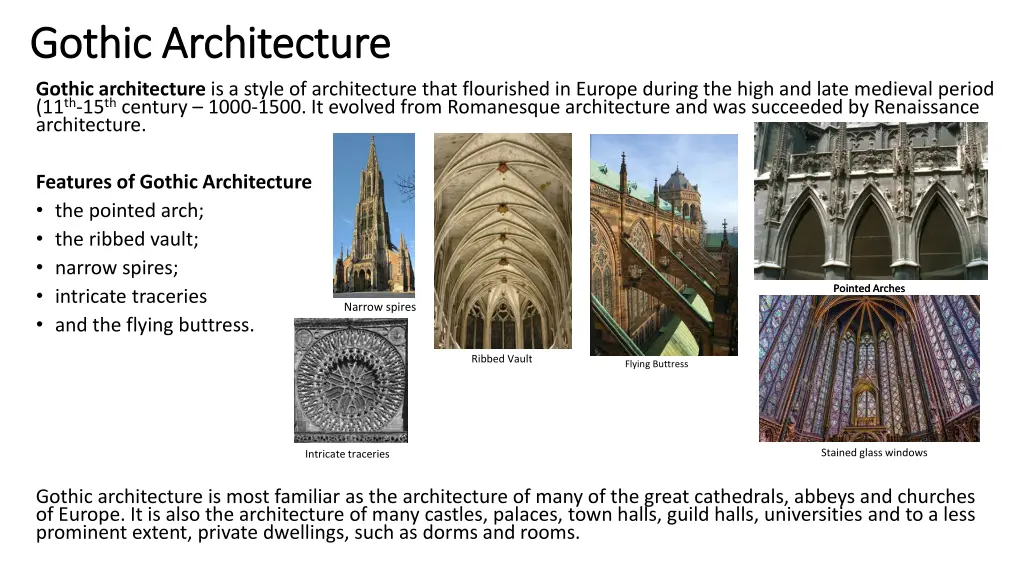 gothic architecture gothic architecture gothic