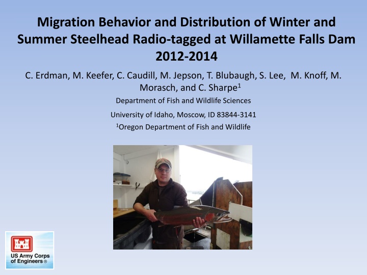 migration behavior and distribution of winter