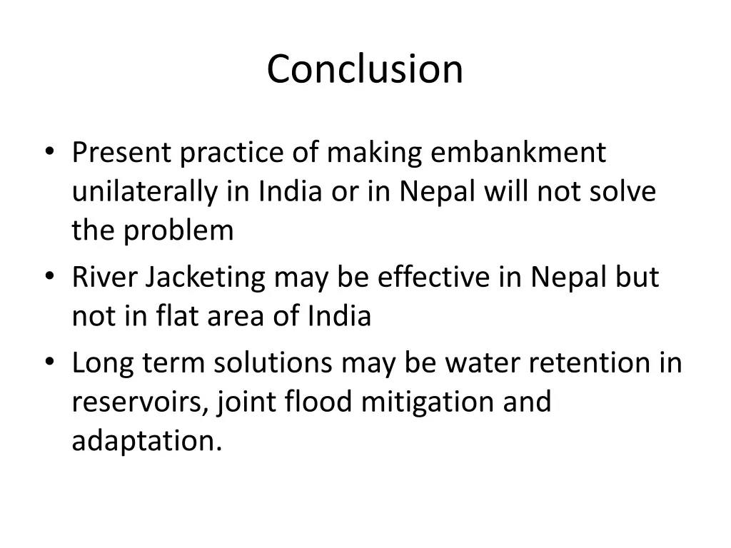 conclusion 1