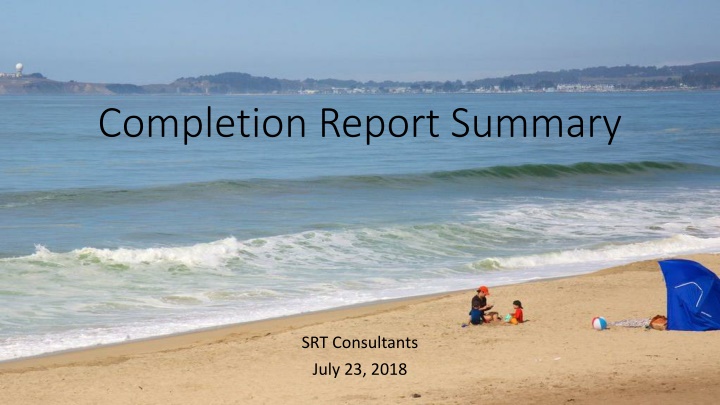 completion report summary