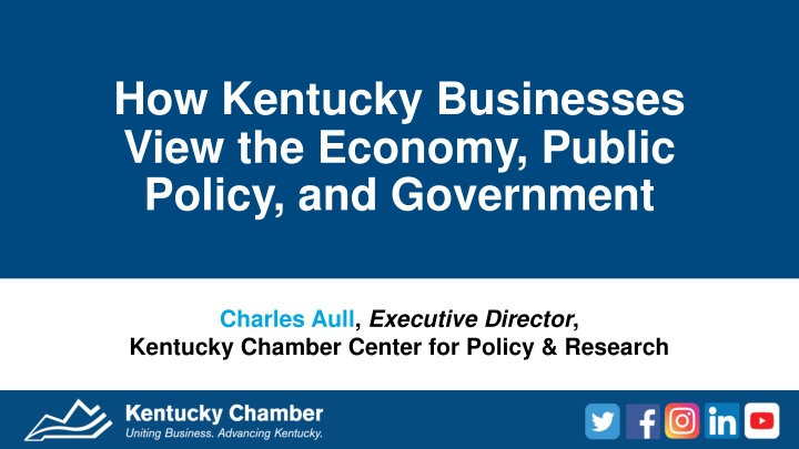 how kentucky businesses view the economy public