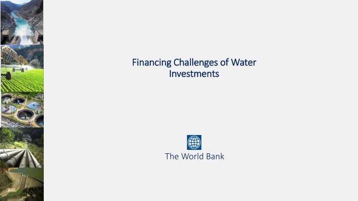 financing challenges of water financing