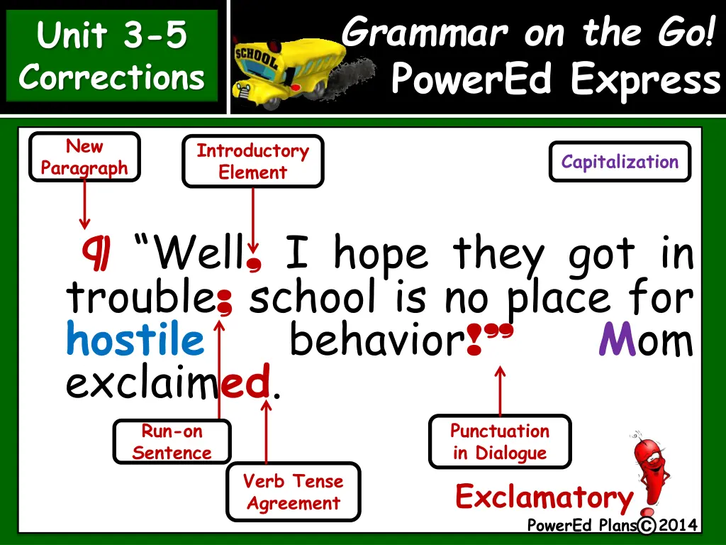 grammar on the go powered express 2