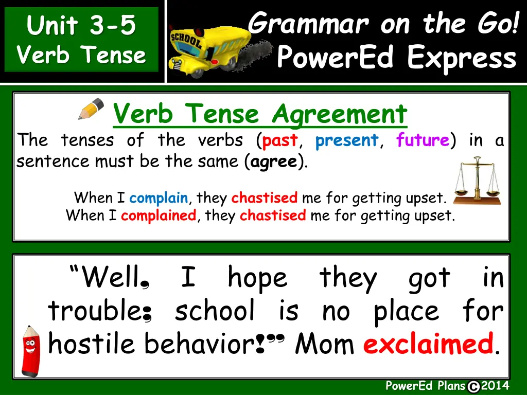 grammar on the go powered express 6