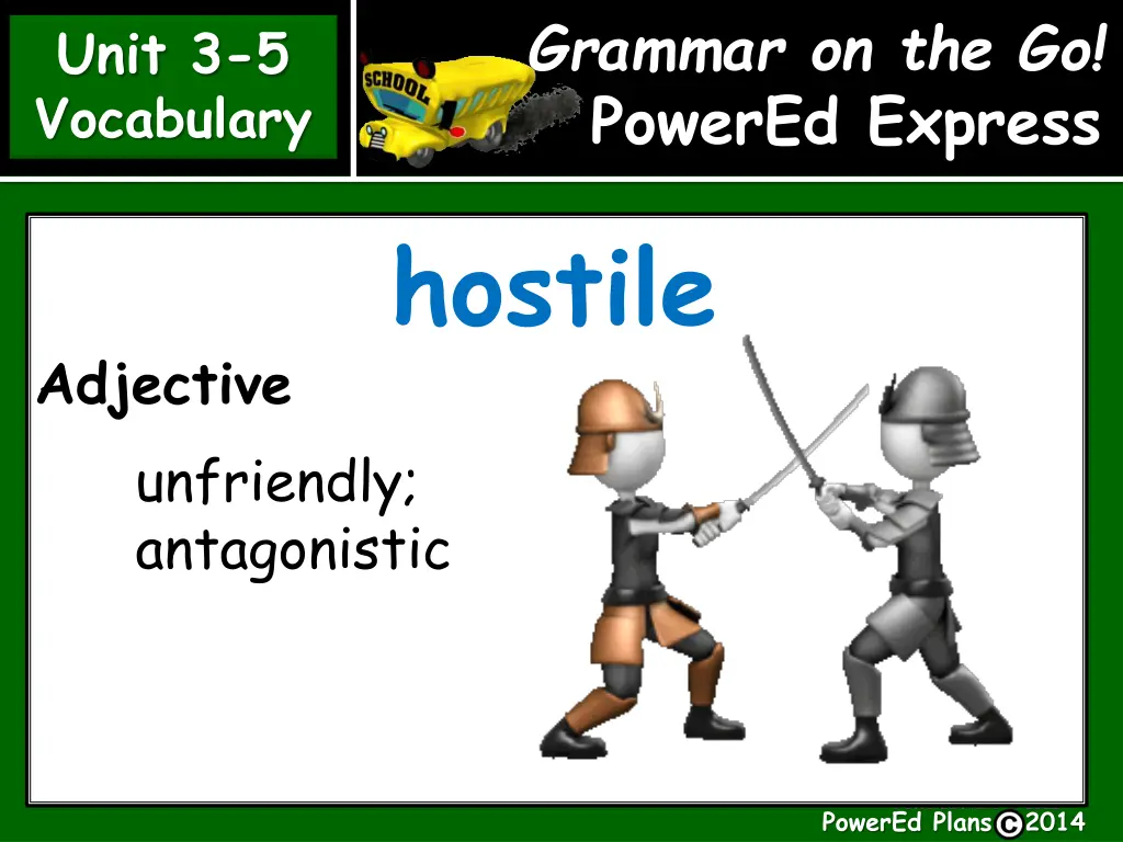 grammar on the go powered express 8