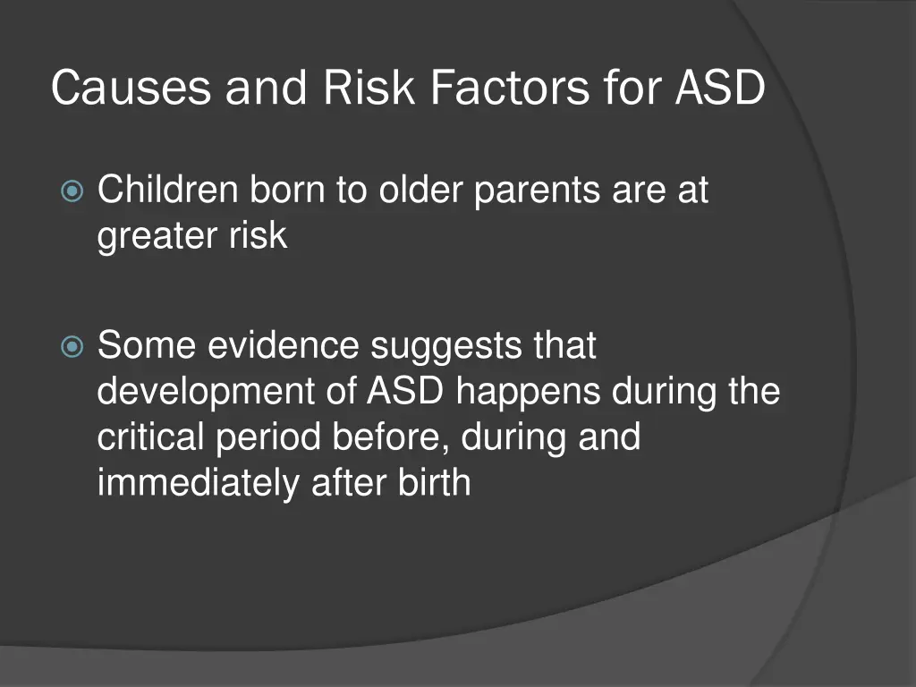 causes and risk factors for asd 2