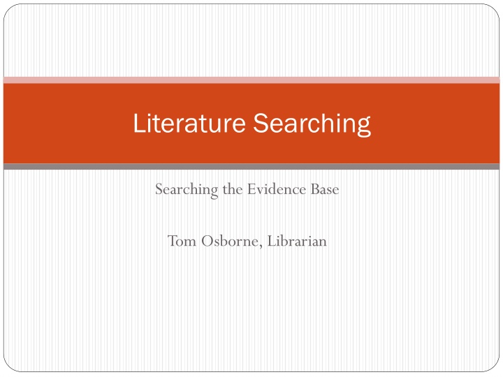 literature searching