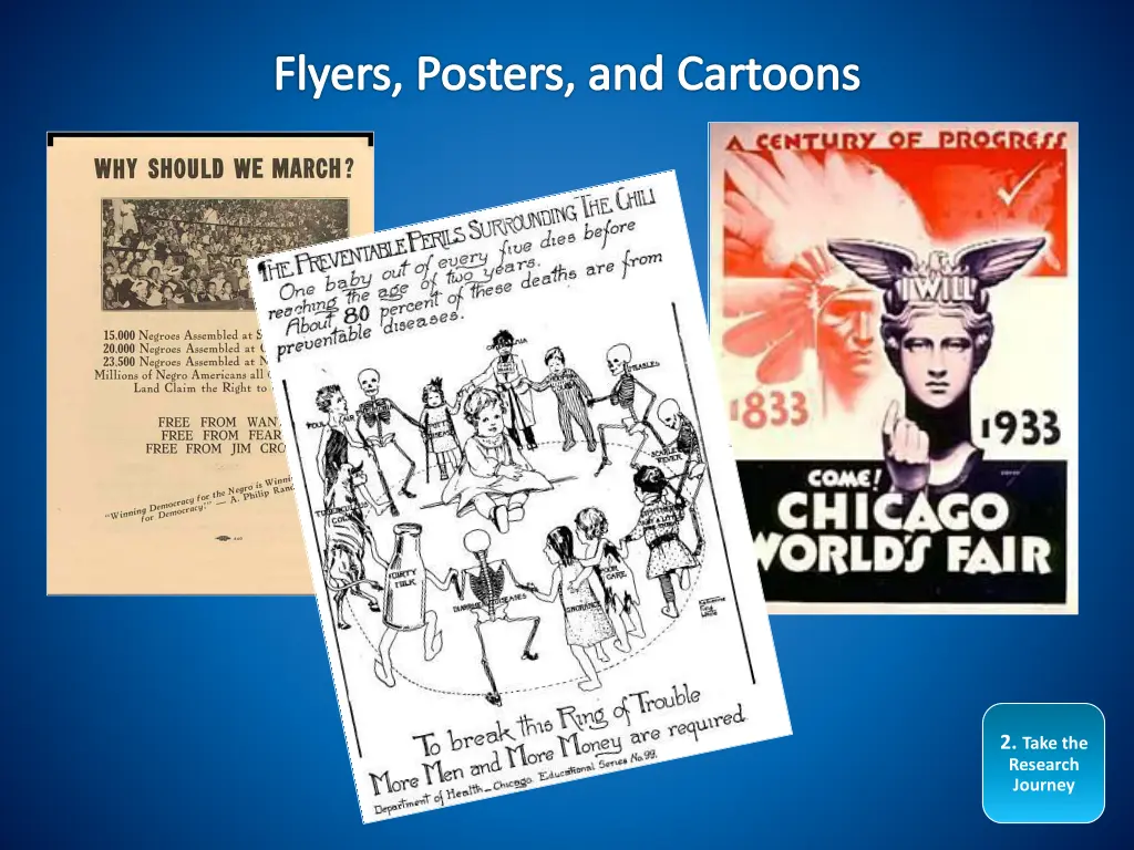 flyers posters and cartoons