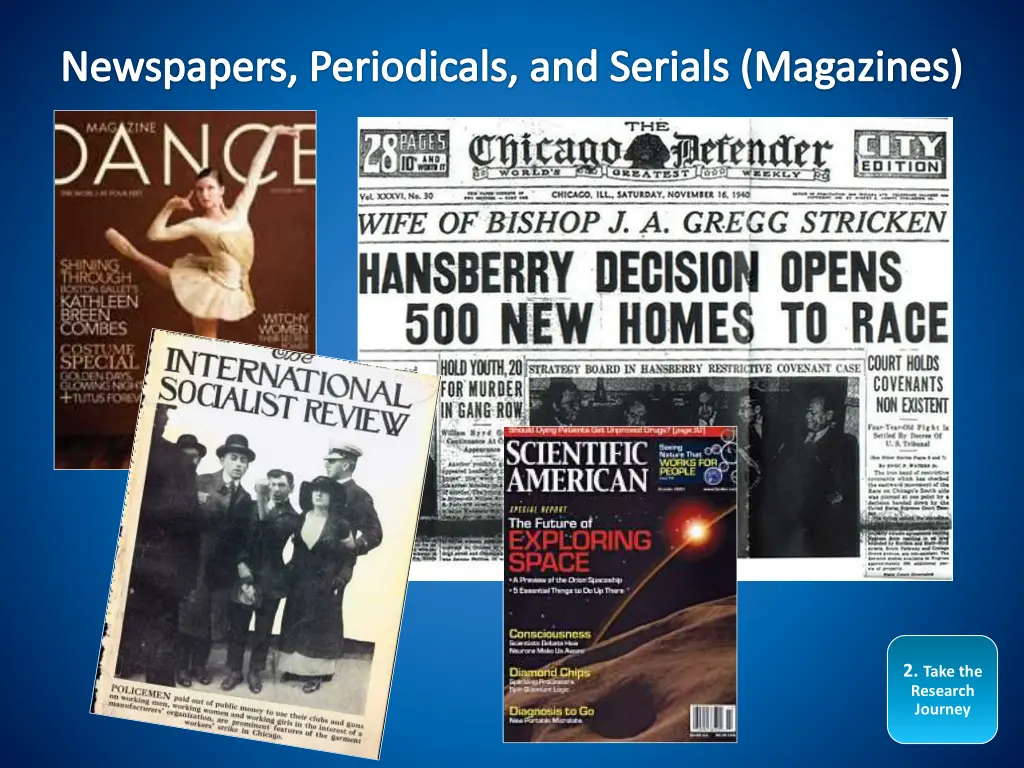 newspapers periodicals and serials magazines