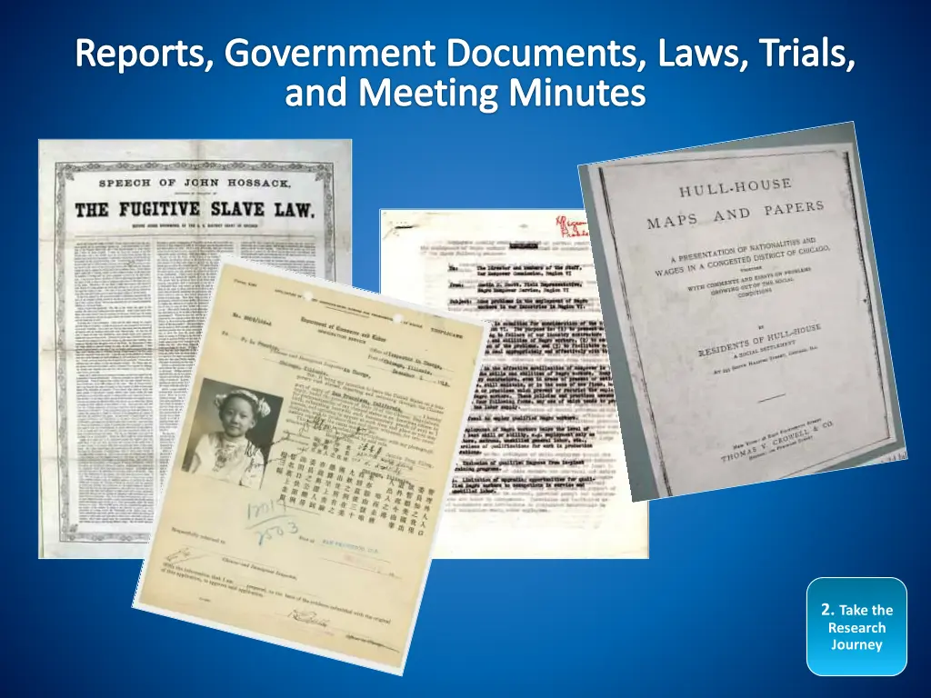 reports government documents laws trials