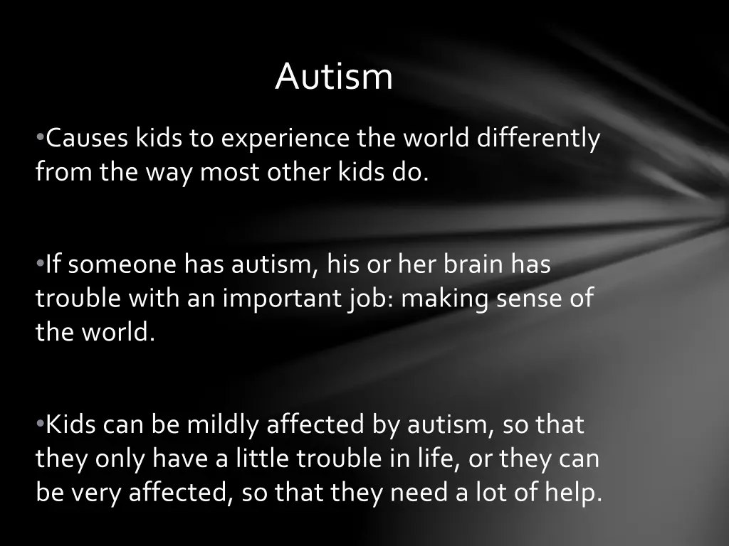 autism