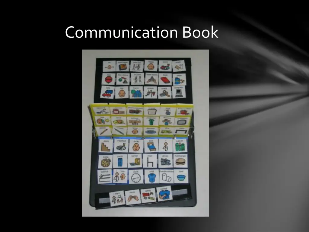 communication book