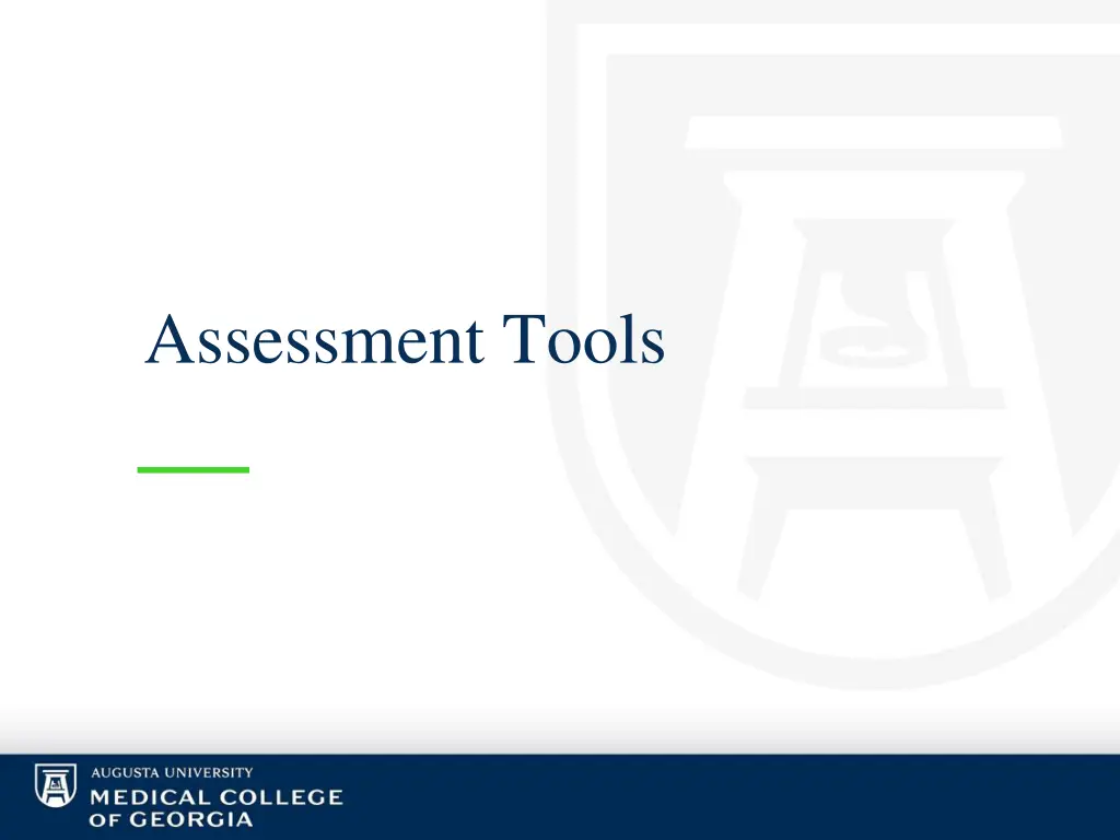 assessment tools