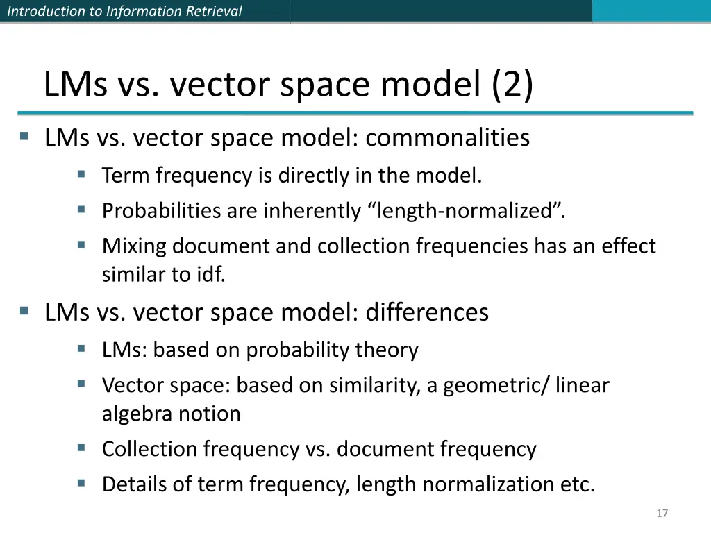 introduction to information retrieval 16