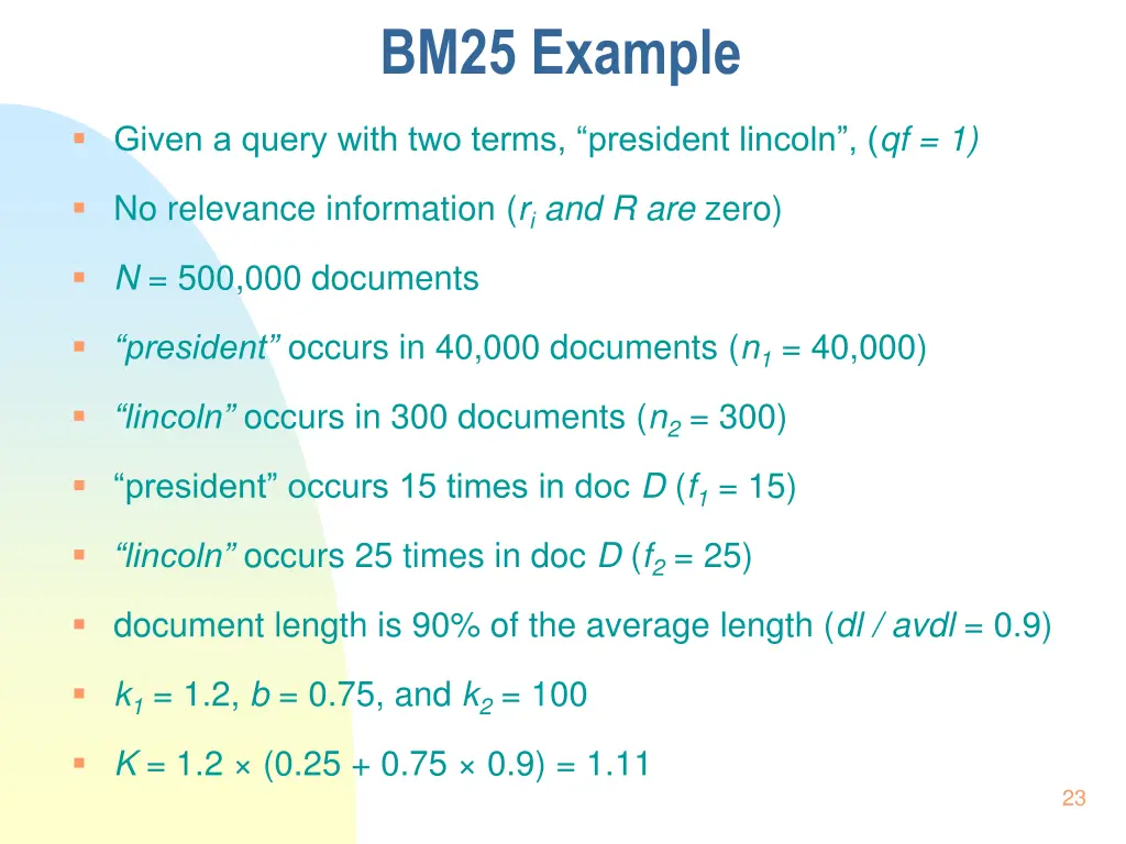 bm25 example