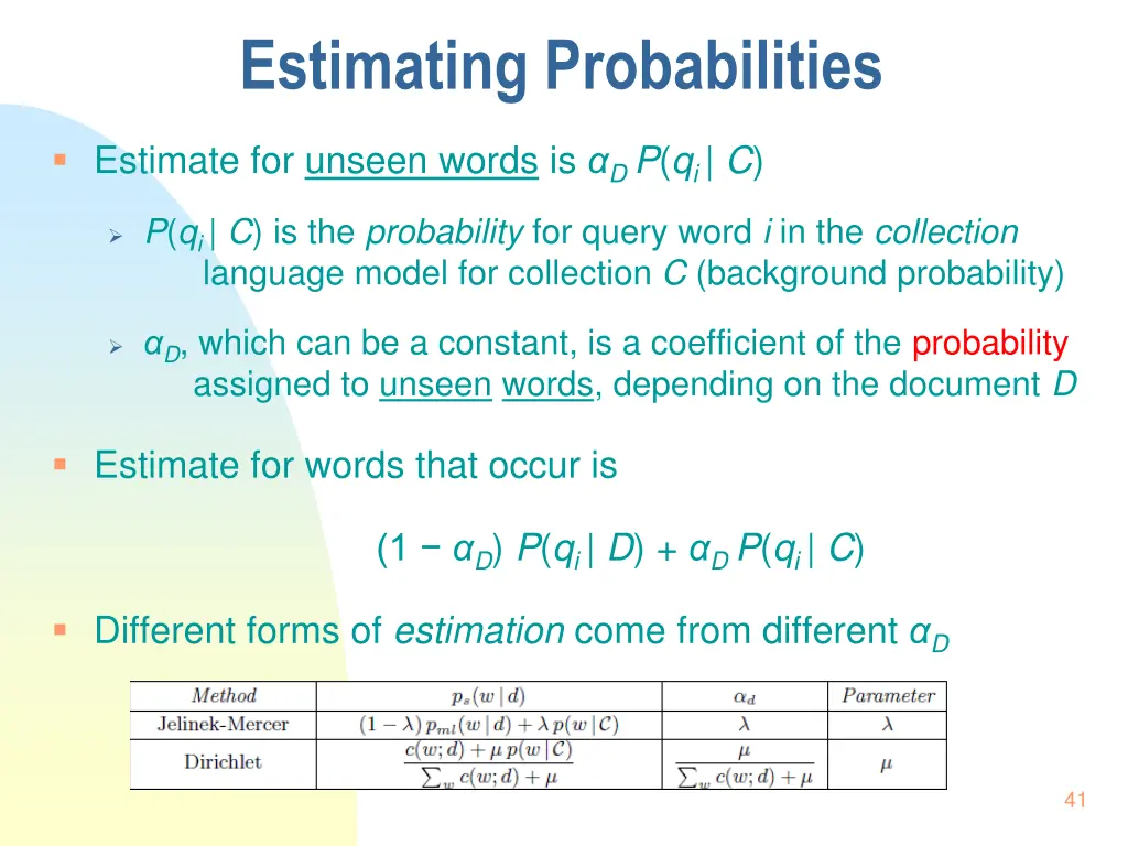 estimating probabilities 1