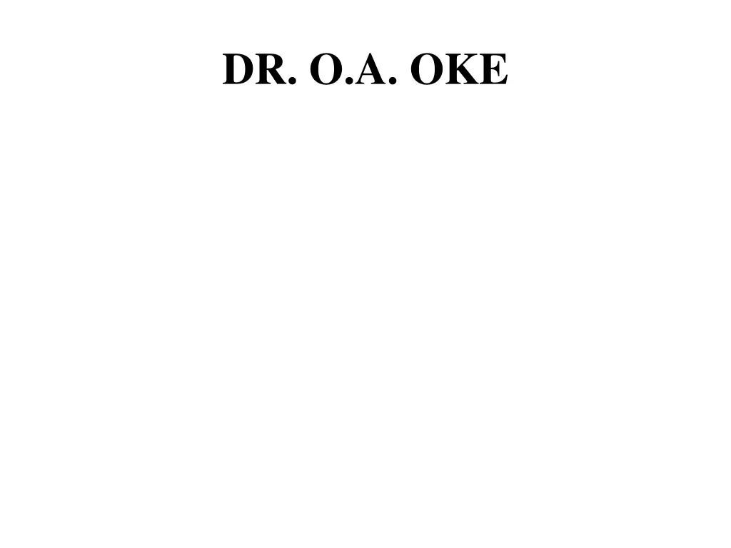 dr o a oke