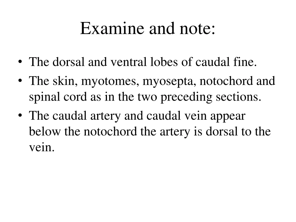 examine and note 2