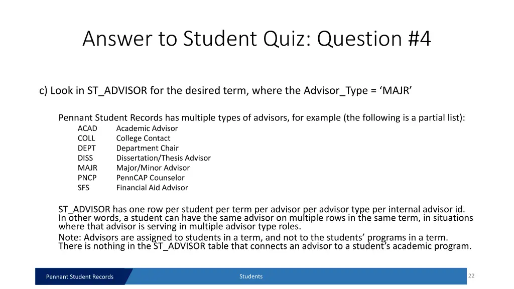 answer to student quiz question 4