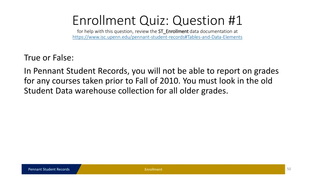 enrollment quiz question 1 for help with this