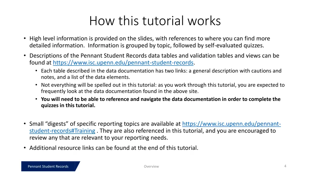 how this tutorial works