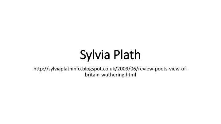 sylvia plath sylvia plath