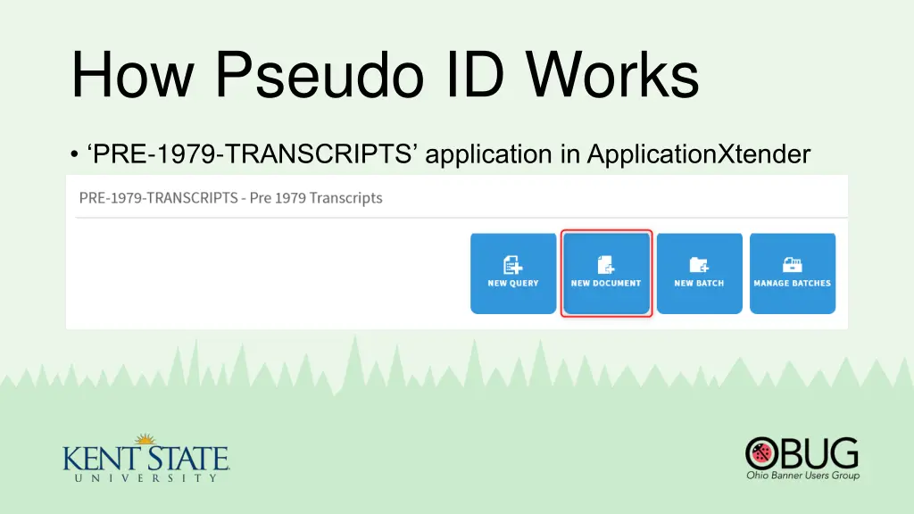 how pseudo id works