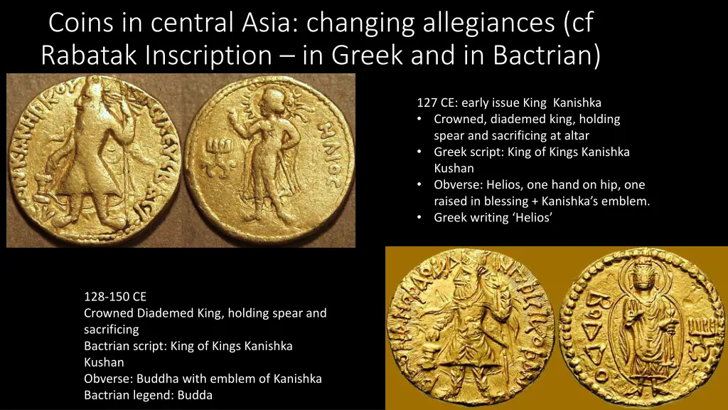 coins in central asia changing allegiances