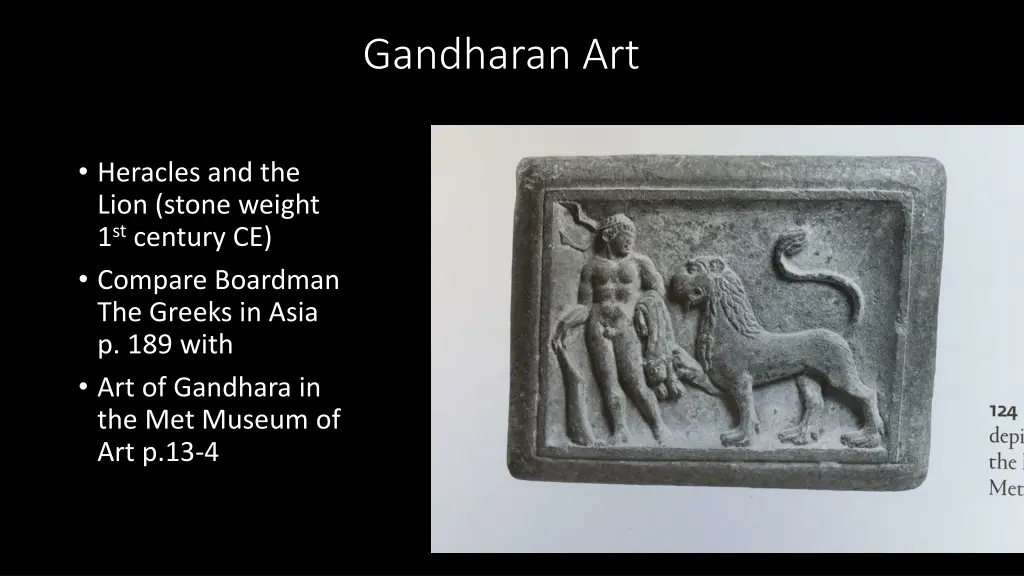 gandharan art