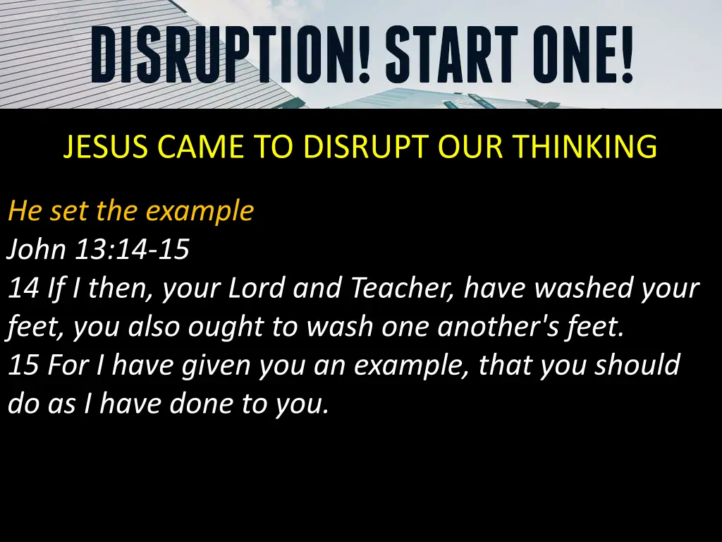 jesus came to disrupt our thinking 5