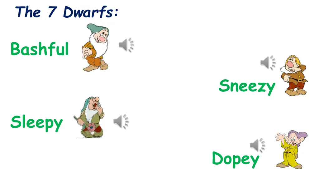 the 7 dwarfs